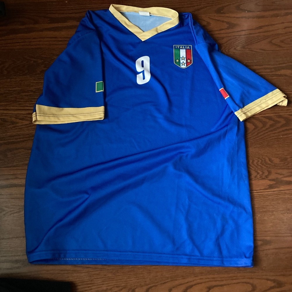 🇮🇹💙Luca toni Italian jersey 💙🇮🇹